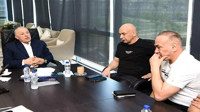 هاني أبو ريدة وحسام حسن