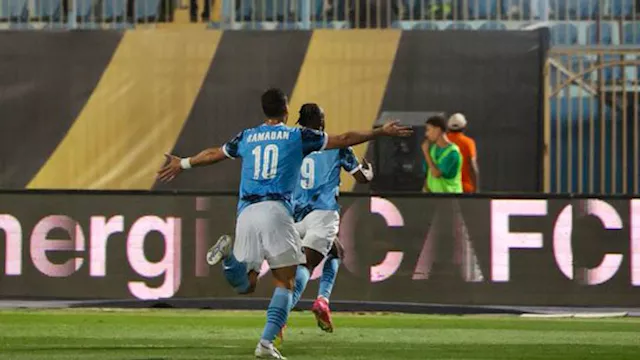 خلال مباراة بيراميدز وصن داونز