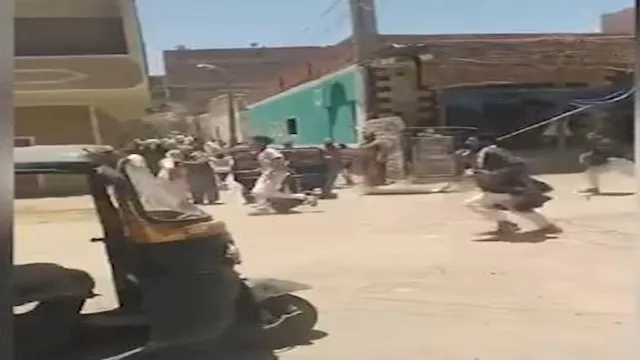 جانب من الفيديو المتداول