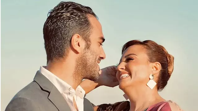 بشرى طليقها خالد حميدة