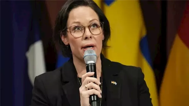 وزيرة الخارجية السويدية