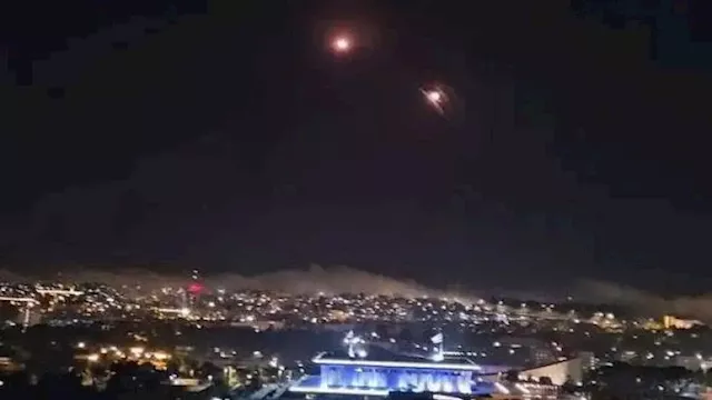 هجوم صاروخي على إسرائيل 