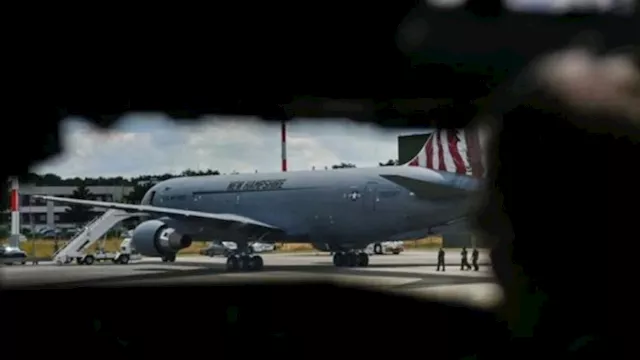 نقل طائرات أمريكية إلى أوروبا ارشيفية