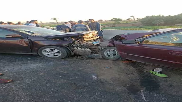 حادث تصادم سيارتين - أرشيفية