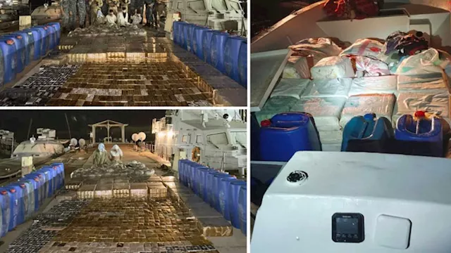 القوات البحرية تنجح في إحباط تهريب كميات من المواد