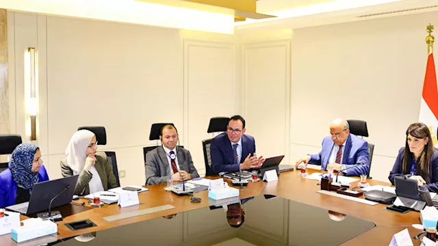 جانب من اجتماع  الدكتورة رانيا المشاط