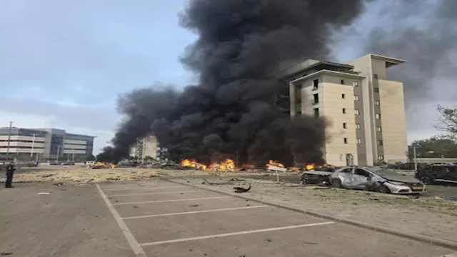 الصاروخ الإيراني في بئر سبع                       