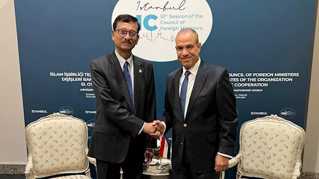 بدر عبد العاطي يلتقي توحيد حسين