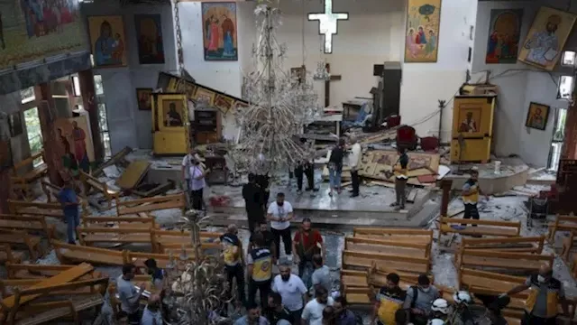 تفجير كنيسة مار إلياس بسوريا