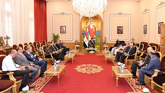 البابا تواضروس يلتقي سفراء مصر الجدد