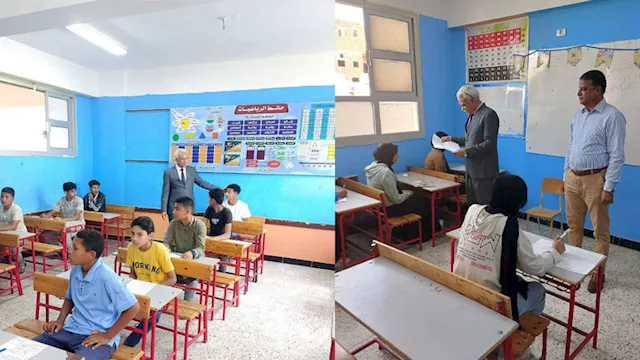 وكيل تعليم الإسماعيلية يتفقد اللجان