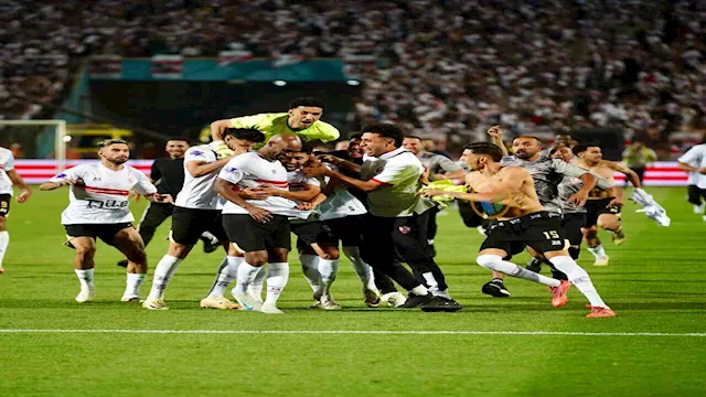 احتفالات الزمالك 