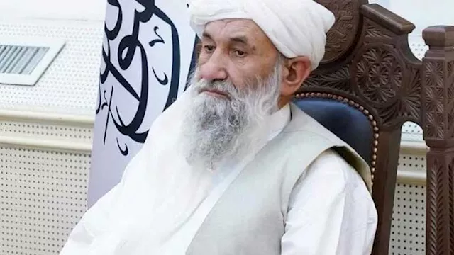  رئيس الوزراء الأفغاني محمد حسن آخوند