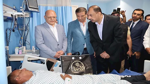 زيارة موظف حماية الأراضي المصاب