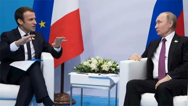 بوتين وماكرون