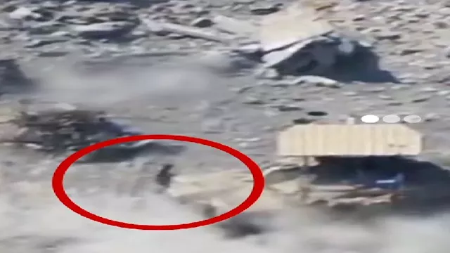 مقاوم يهاجم دبابتين للاحتلال