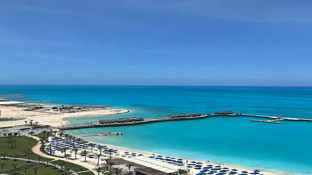 شاطئ العلمين الجديدة