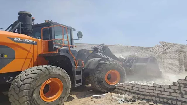 إزالة التعديات على أراضي الدولة - أرشيفية