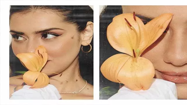 غسل الوجه بالماء البارد                           