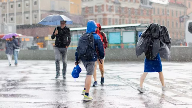 هطول أمطار غزيرة