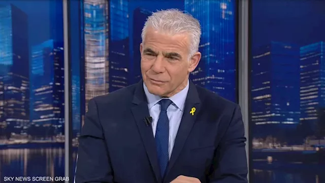 زعيم المعارضة الإسرائيلية يائير لابيد