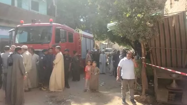 انهيار منزل 