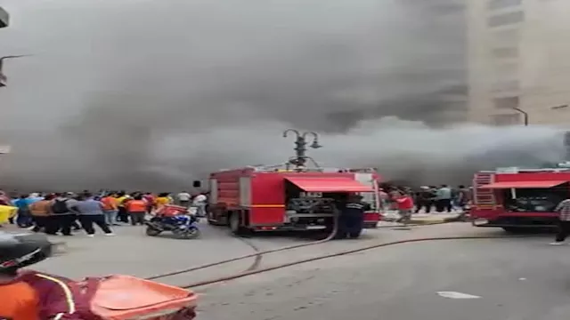 حريق مطعم - أرشيفية