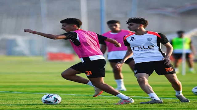 أحمد ربيع في مران الزمالك