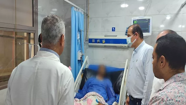 نائب وزير الصحة يتفقد مستشفى حلوان العام