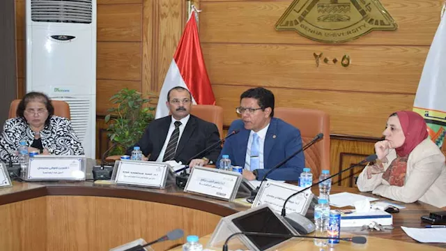 اجتماع لجنة المنشآت الجامعية