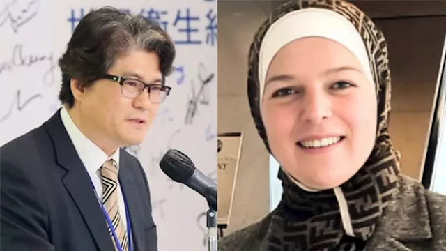 الدكتورة وفاء أبو الخير مطرية والدكتور سونغسو تشون