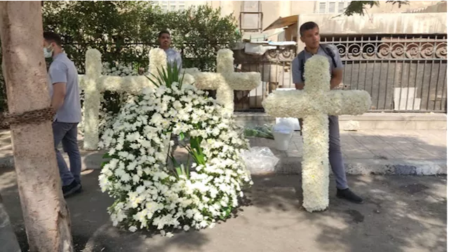  جنازة الفنان لطفي لبيب