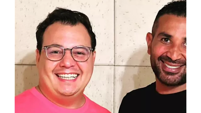 أحمد سعد والملحن أحمد طارق يحيى