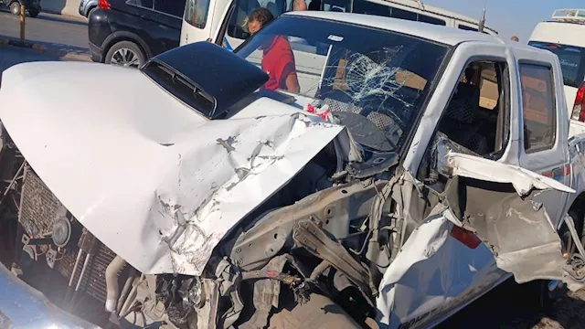 إصابة مدير عام ري أسيوط وسائقه