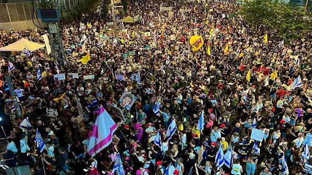 مظاهرات في تل أبيب ضد نتنياهو