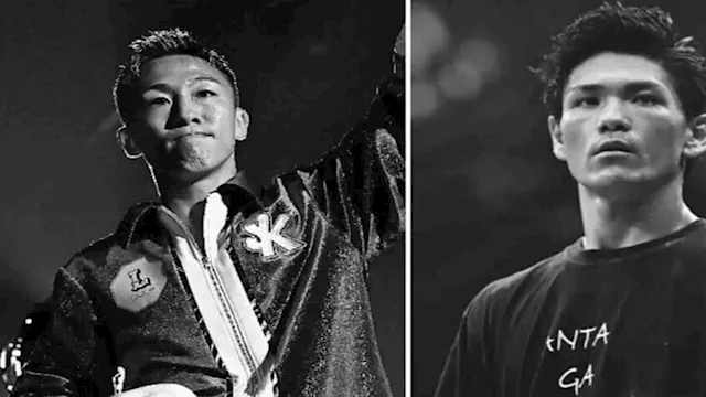 الملاكمين شيجيتوشي كوتاري وهيروماسا أوراكاوا