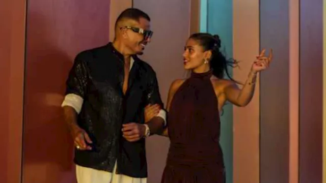 عمرو دياب وابنته جنا