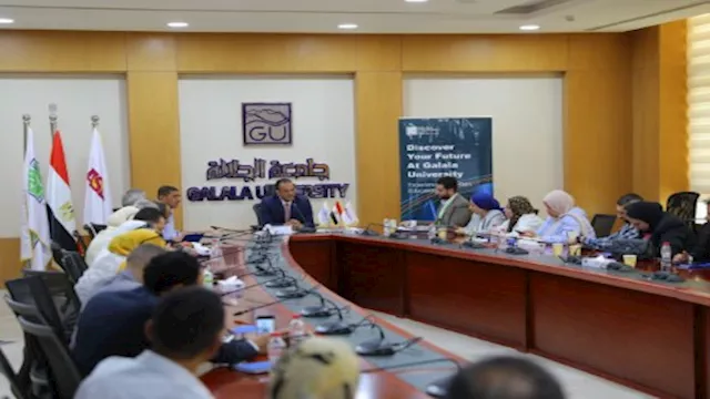 اجتماع بجامعة الجلالة