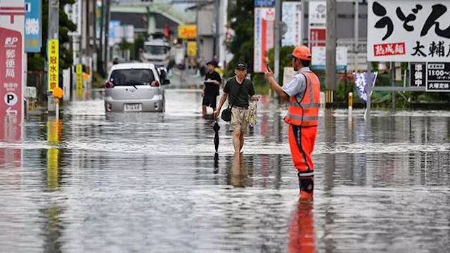 أمطار اليابان