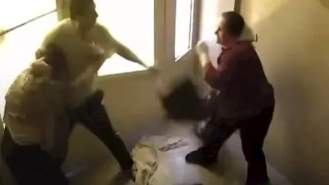 فيديو الاعتداء على سيدات عقار المنصورة