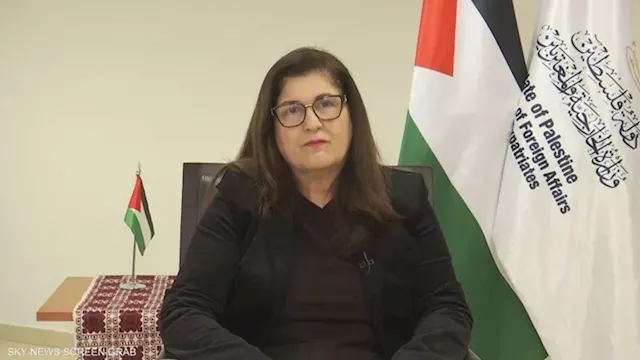 وزيرة الخارجية الفلسطينية فارسين أجابكيان