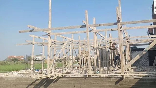 إزالة بناء مخالفإزالة عقار مخالف في الوراق