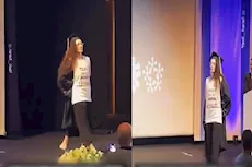 طالبة إسرائيلية تتضامن مع غزة