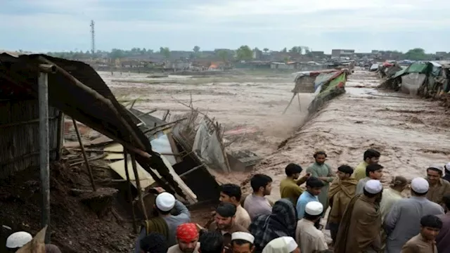 فيضانات مفاجئة  شمال غرب باكستان