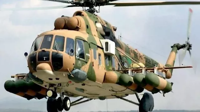 مروحية عسكرية في باكستان