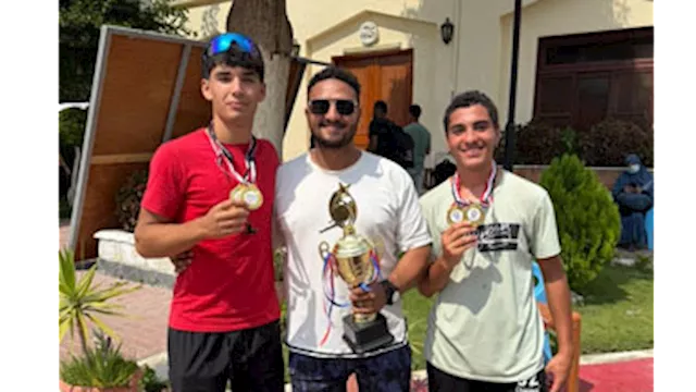 نادي القناة يتصدر بطولة كأس مصر للتجديف