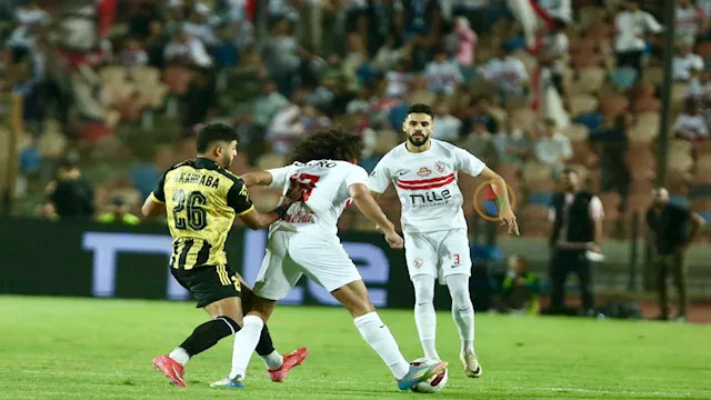 الزمالك ضد المقاولون