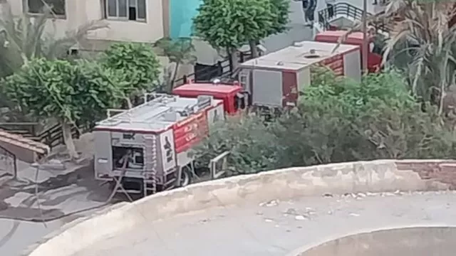 والدة المتهمة بحريق مستشفى حلوان العام الغرفة ولعت