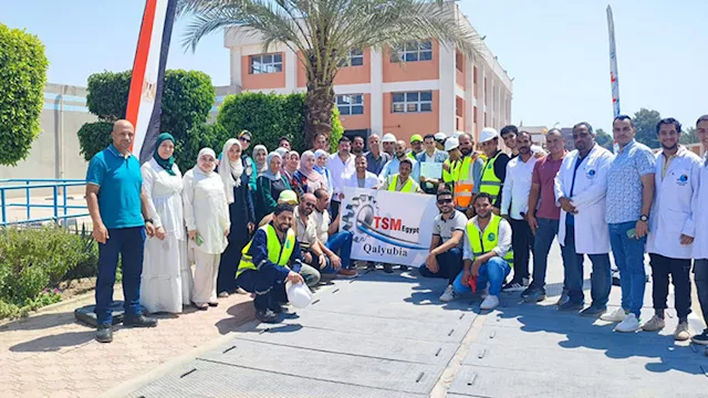 محطة مياه سرياقوس بالقليوبية تحصل على شهادة الجودة