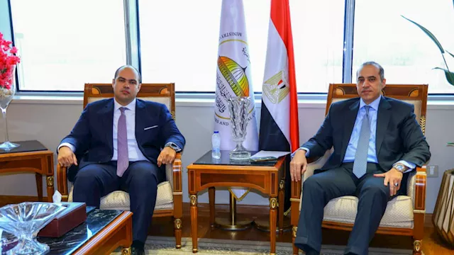 المستشار محمود فوزي ورئيس جهاز حماية المنافسة